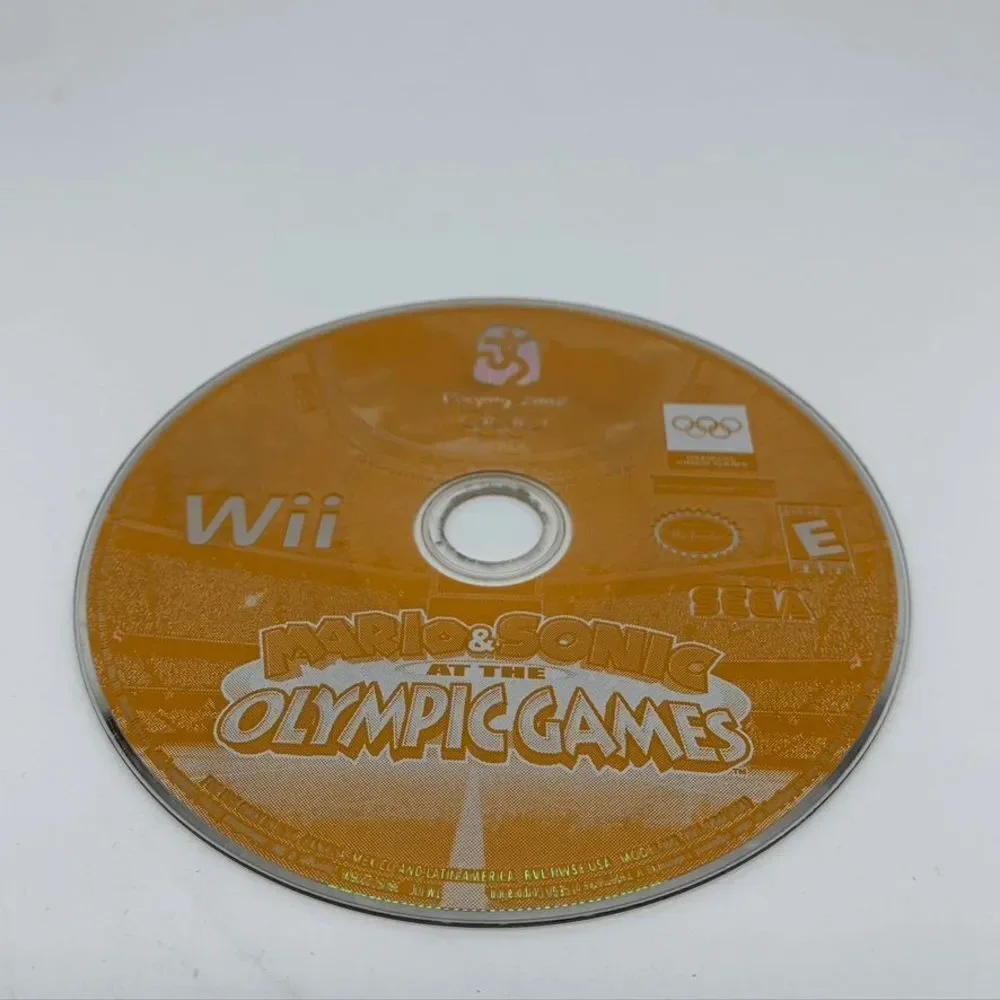 Mario & Sonic at the Olympic Games Beijing 2008 Nintendo Wii Game‎ Disc Only